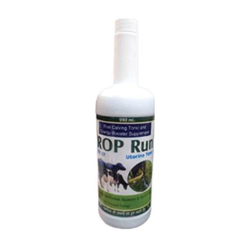 ROP Run (Reproductive Health - retention of placenta (rop)) for cows, buffaloes, and livestock - Titanic Pharmaceuticals Pvt. Ltd.